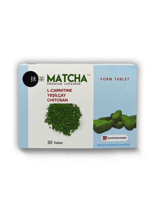 Matcha L-Carnitine Tablets – 1350 mg – Fat Burner & Energy Support