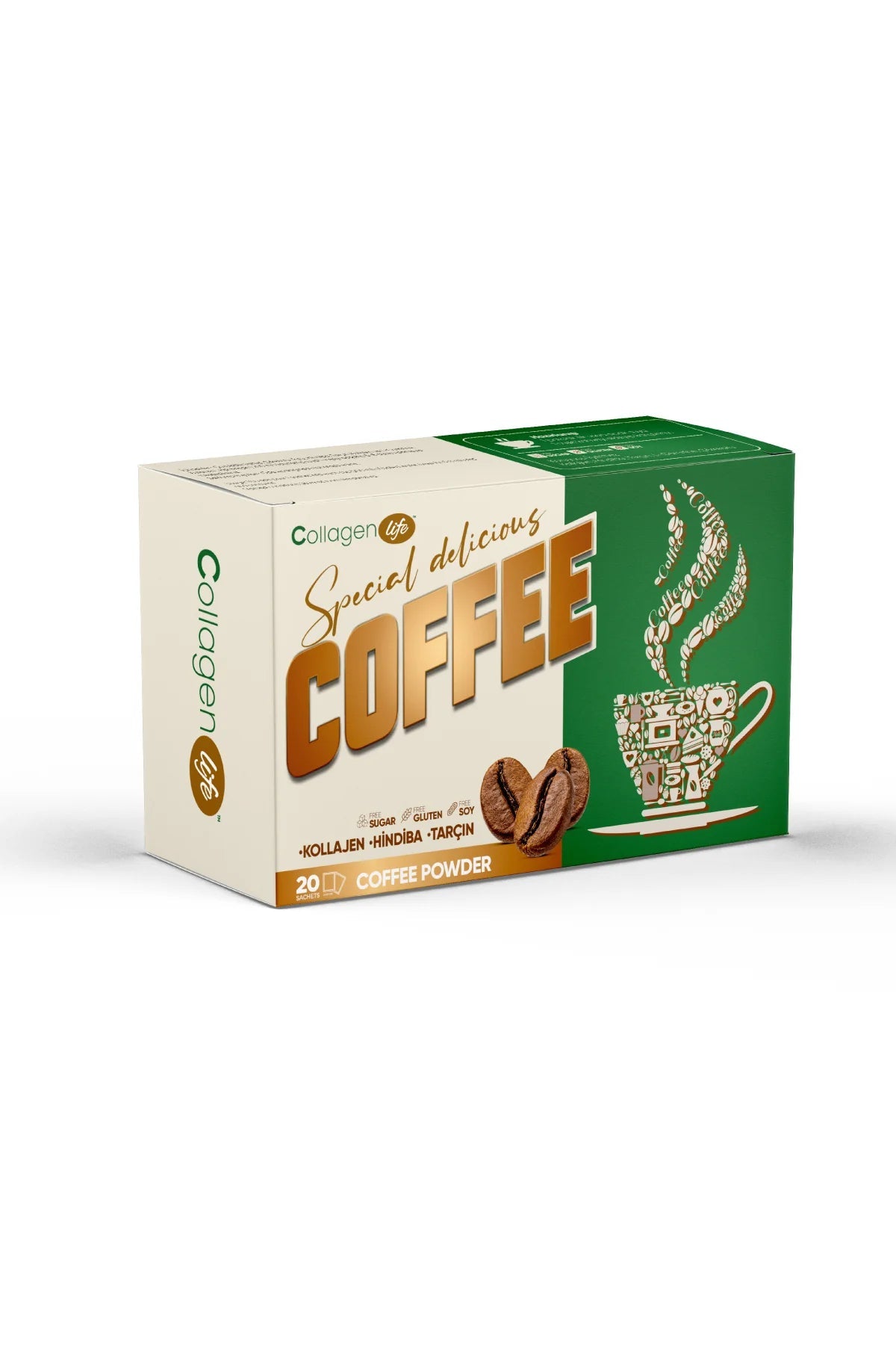 Collagen Life Special Coffee for Weight Loss & Detox – 20 Sachets