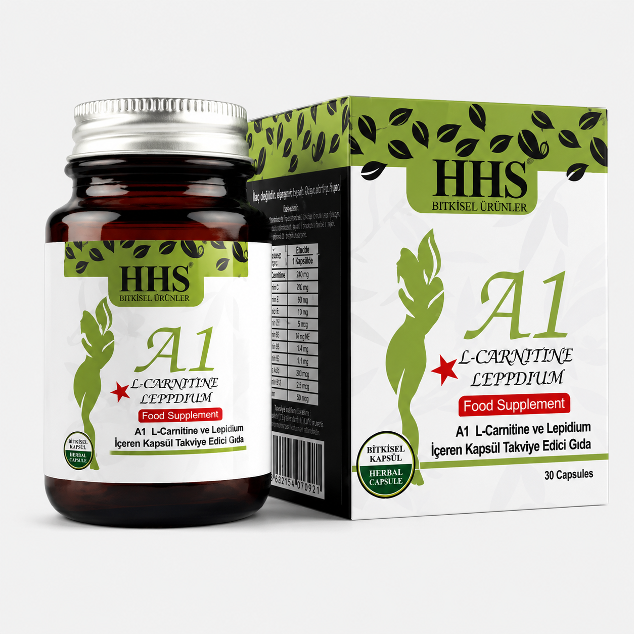 Lepidium slimming capsules with L-carnitine 2 Pcs Offer