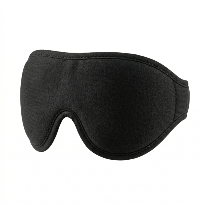 Washable Cotton Eye Mask Sleeping Strip White Point
